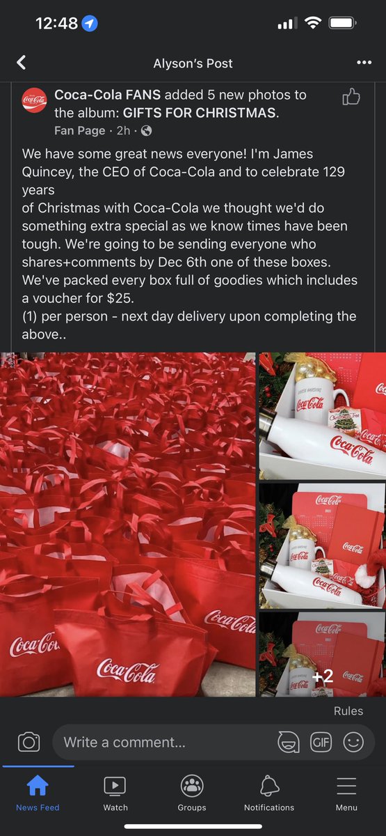 pixiblade_'s tweet photo. @CocaCola I think you got some issues on Facebook… raise them axes and start chopping the fake accounts down https://t.co/OGvdDOUW5y
