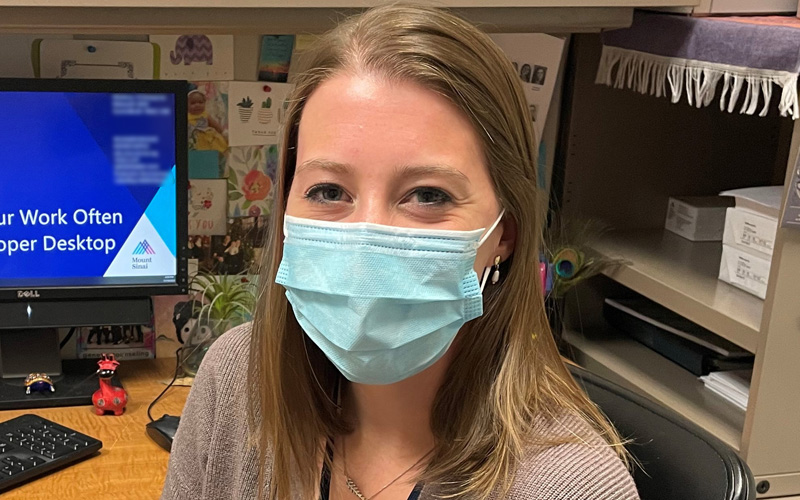 “Kaitlin, a genetics counselor, is simply extraordinary in her delivery of patient services,” Mount Sinai's Raquel Grobe says. “Her compassion, which is consistently front and center with her patients, is never ending." Learn more: mshs.co/2cC #StoriesOfExcellence