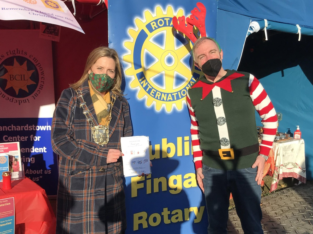 RotaryClubOfDublinFingal (@rotaryfingal) on Twitter photo Lovely for our President David Normoyle to meet the <a href="/MayorofFingal/">Mayor of Fingal</a> our stall in Swords Christmas Fair supporting <a href="/BCIL10/">BCIL</a> today! #Shoplocal this weekend and call to say hello! <a href="/RotaryIreland/">Rotary Ireland</a> #shoplocal #rotary #people of action Lovely for our President David Normoyle to meet the <a href="/MayorofFingal/">Mayor of Fingal</a> our stall in Swords Christmas Fair supporting <a href="/BCIL10/">BCIL</a> today! #Shoplocal this weekend and call to say hello! <a href="/RotaryIreland/">Rotary Ireland</a> #shoplocal #rotary #people of action