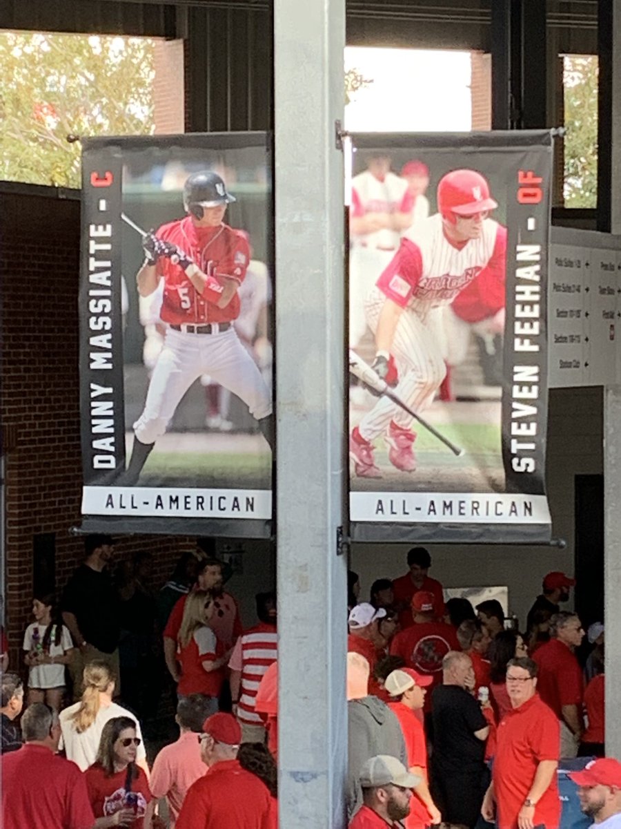 LSCSN's tweet photo. Former @SPXPanthers great Massiatte immortalized here at Russo Park https://t.co/2IwqdM0CMm