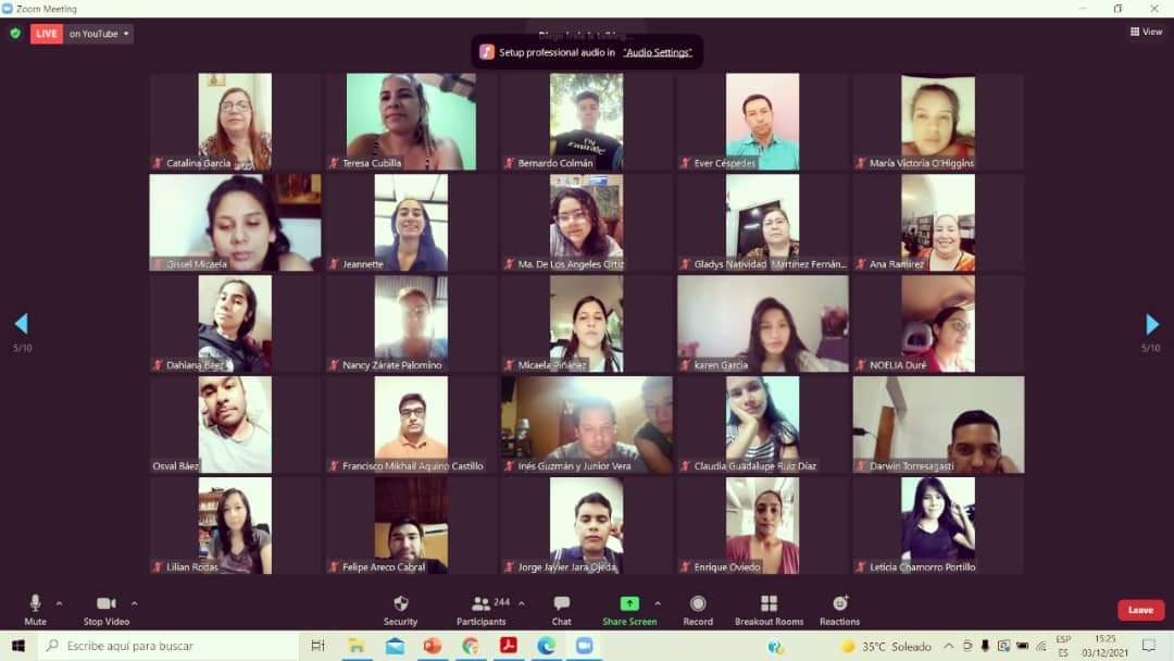 itslhcdparaguay's tweet photo. Con más de #290 participantes inició, el vie. 03/12/21, la #Clase_1 del #Curso_Virtual de "#Redacción de Doc. Adm. - Comunicacionales". Total de clases sincrónicas: 8, incluyendo activ. asincrónicas en plataf. Organizado por @Sinafocal e @itslhcdparaguay. Docente: Lic. @dieirala. https://t.co/7xwaBxTjqp
