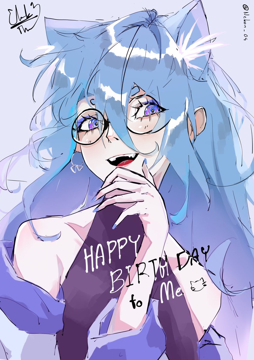 Nekon_04's tweet photo. 🎂🎉🎉 https://t.co/8UHvEpjsTD