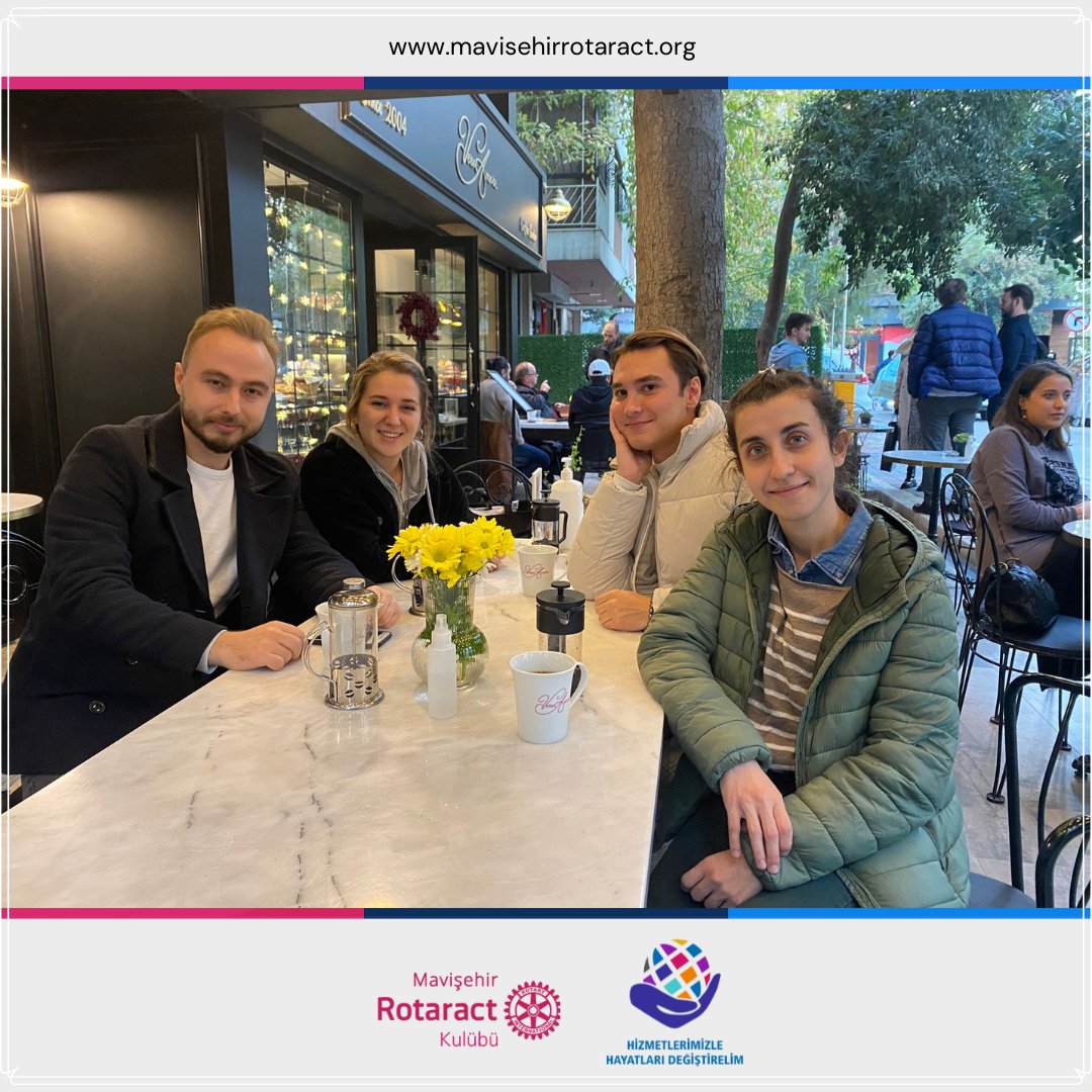 28.11.2021 tarihinde, geçmiş dönem başkanlarımız ile buluşup, planlarımız üzerinden geçtik.
#hizmetlerimizlehayatlarıdeğiştirelim #servetochangelives #district2440