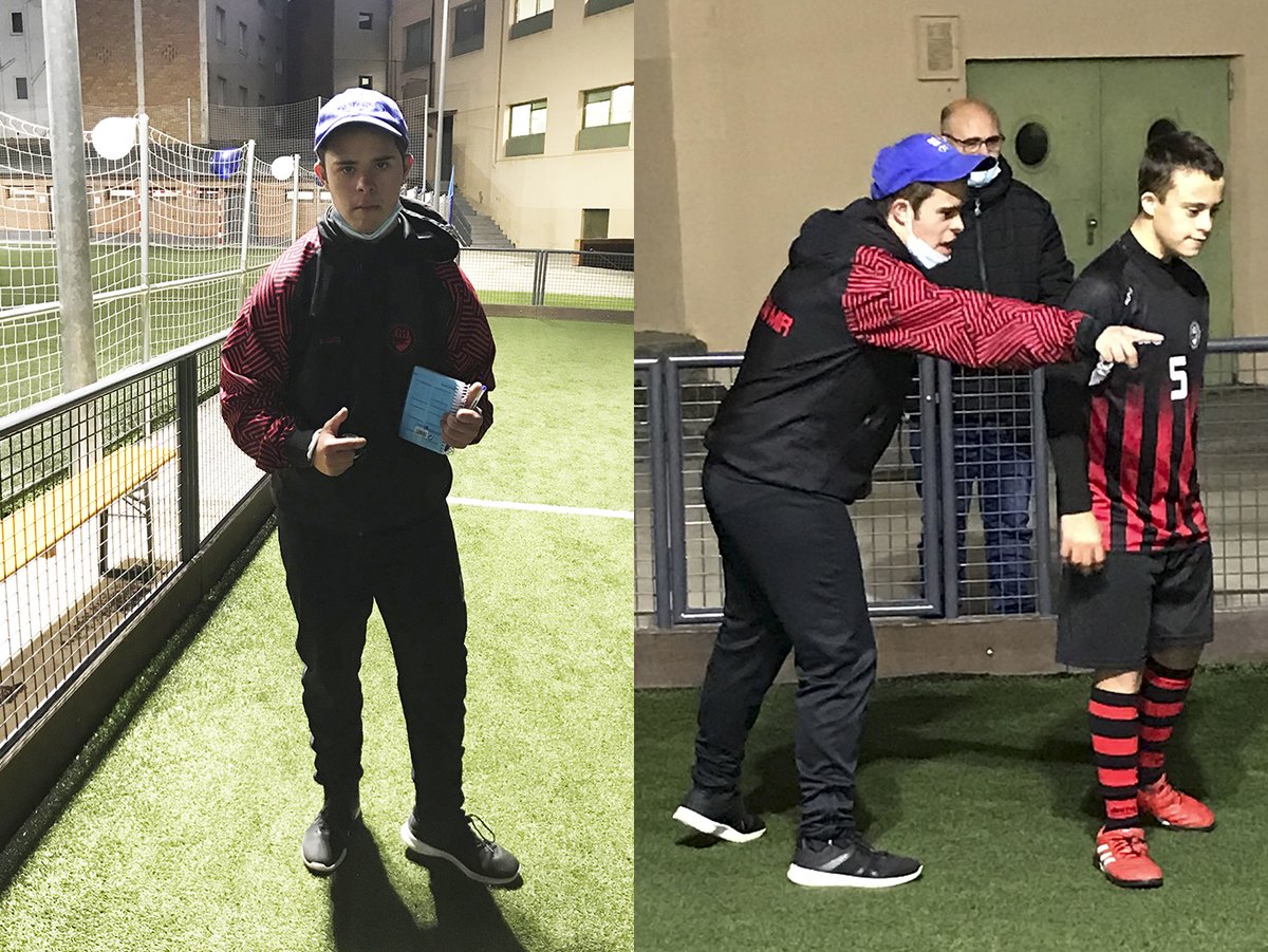 CEFCanMir's tweet photo. En José, primer entrenador amb diversitat funcional del CEF Can Mir
https://t.co/pzkX8ok3rp
#CEFCanMir #FutbolPerATothom #setmanadiversitatfuncional #CromoSuma #FEDAMAR #rubicity https://t.co/H90gvMgYqY
