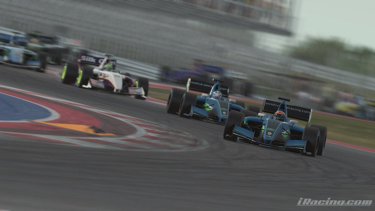 PSR Formula Renault 3.5.  Tmi Delisle and  <a href="/greg_olson5/">Greg Olson</a> leading the SoF race - COTA.