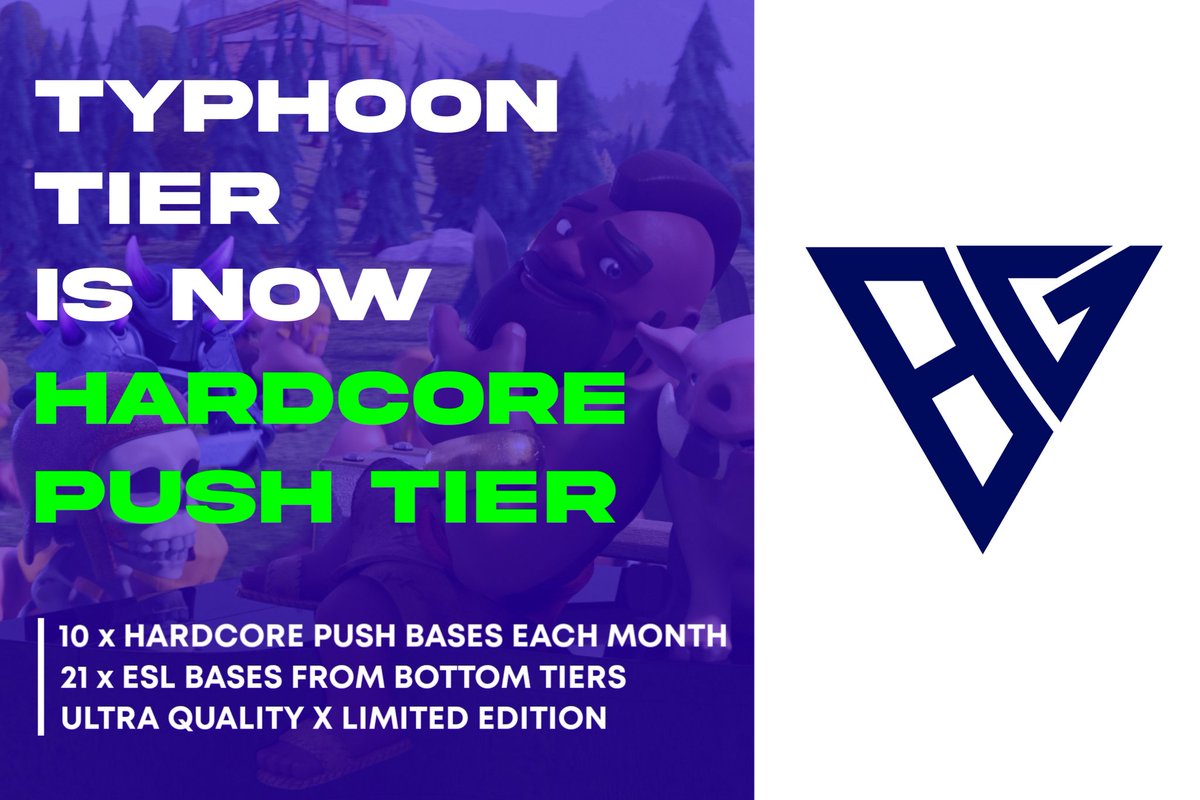 BaitGod Basebuilding (@baitgodb) on Twitter photo Finally! Most awaited π₯ hardcore push tier is here on patreon! All your pushing needs in single tier. π―
π Only limited slots available on patreon tier. π
ποΈ Book your tier now! & Unleash your defensive stats.
patreon.com/BasebuildingBG
<a href="/ClashofClans/">Clash of Clans</a> <a href="/CoCEsports/">Clash of Clans Esports</a> Finally! Most awaited π₯ hardcore push tier is here on patreon! All your pushing needs in single tier. π―
π Only limited slots available on patreon tier. π
ποΈ Book your tier now! & Unleash your defensive stats.
patreon.com/BasebuildingBG
<a href="/ClashofClans/">Clash of Clans</a> <a href="/CoCEsports/">Clash of Clans Esports</a>