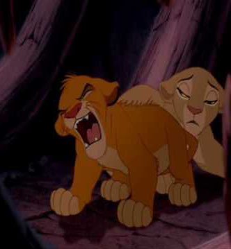 Camille at weights           Young Simba

                                  🤝
                Working on their Roar