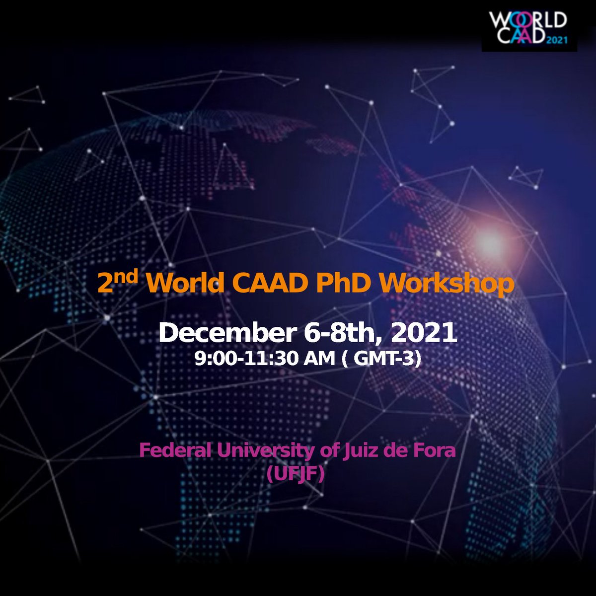 ascaad_official's tweet photo. The 2nd World PhD Workhop is coming soon! The WCPW is organized by sibling CAAD organizations @acadiaorg, ASCAAD, CAARIA, eCAADe and @SIGraDi to provide a platform for collaboration and knowledge sharing serving the global CAAD community. 
Event link:
https://t.co/jwNeavvypR https://t.co/Kn7E1u3cLI