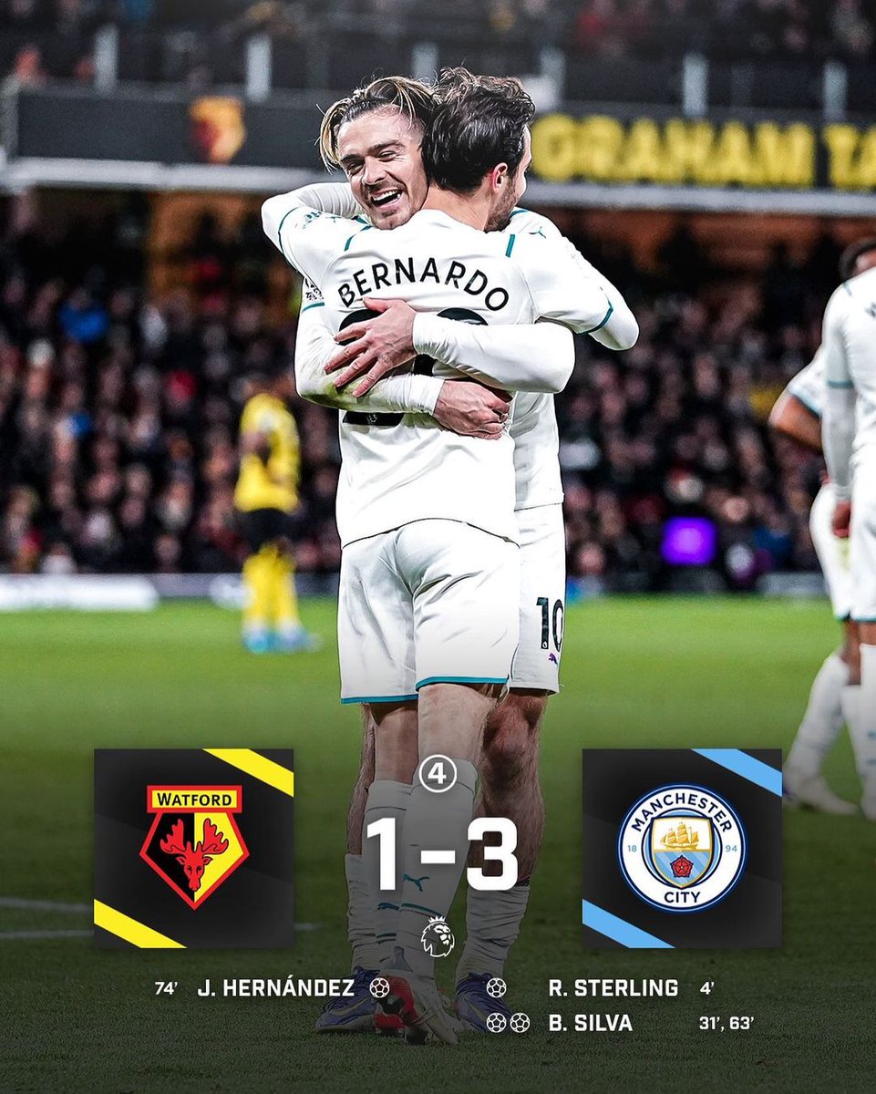 433's tweet photo. Man City leapfrog Chelsea and Liverpool after another Bernardo masterclass 🎩 https://t.co/fuXlww7Nmh
