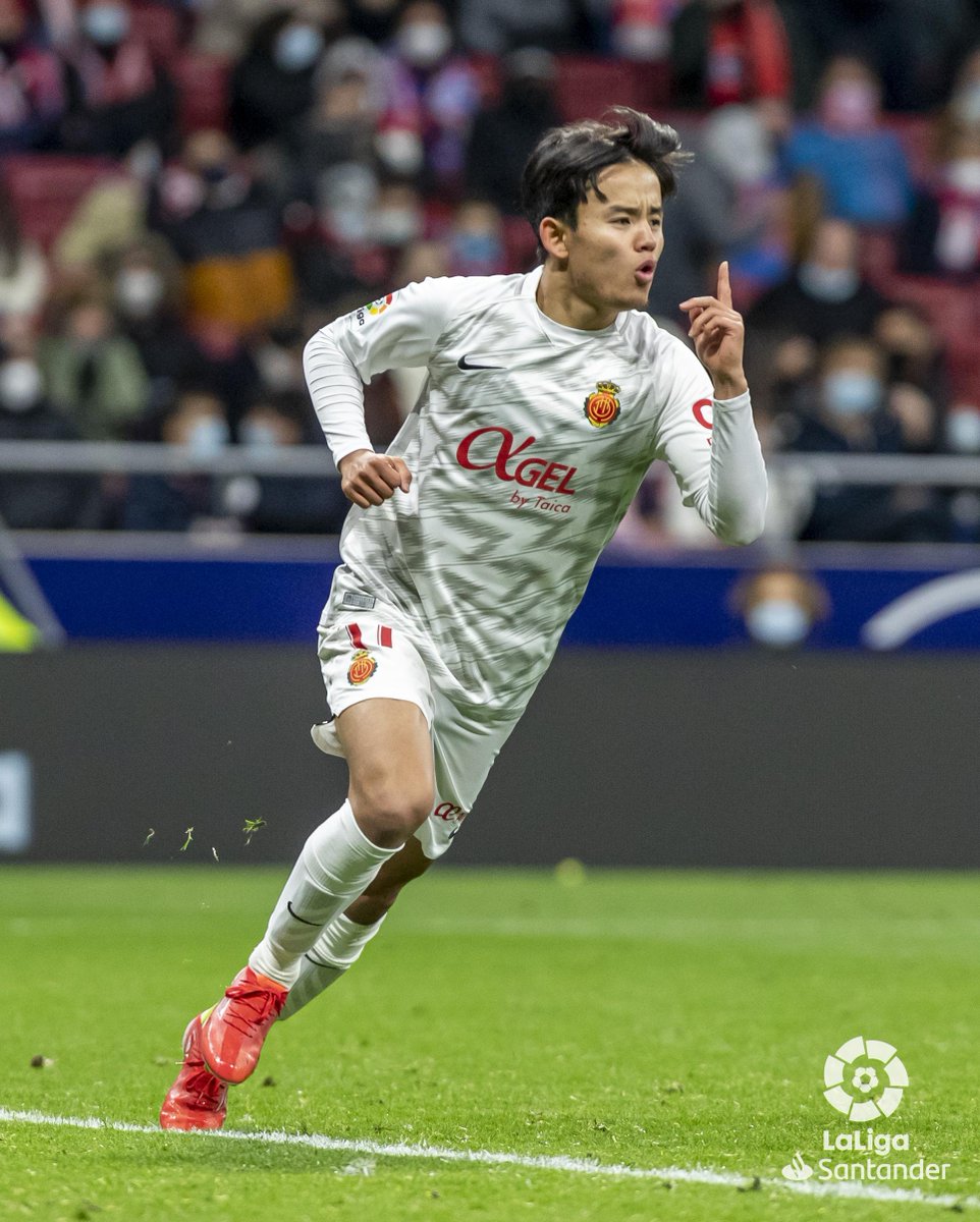 LaLiga's tweet photo. 💫 ＴＡＫＥ ＳＵＰＥＲ ＳＴＡＲ 💫

👺 @RCD_Mallorca 👺

#AtletiRCDMallorca 
#LaLigaSantander https://t.co/x8WPVgwEKU