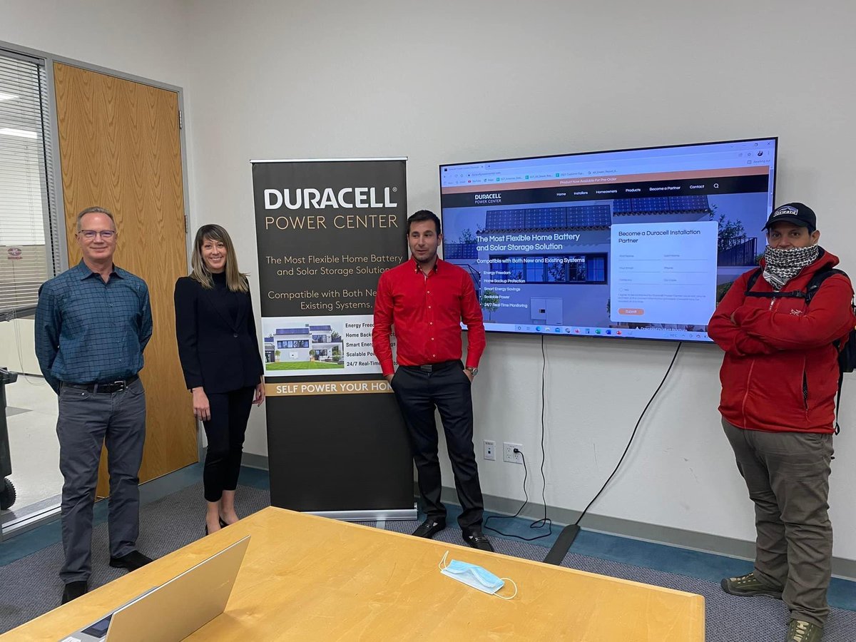 LivioFilice's tweet photo. I’ve spent 15 years at the starting line of numerous clean tech projects from solar, wind, storage, EV to energy metals but this is the most promising & exciting of them all. @Duracell #EnergyStorage https://t.co/tBgkfnVrz6