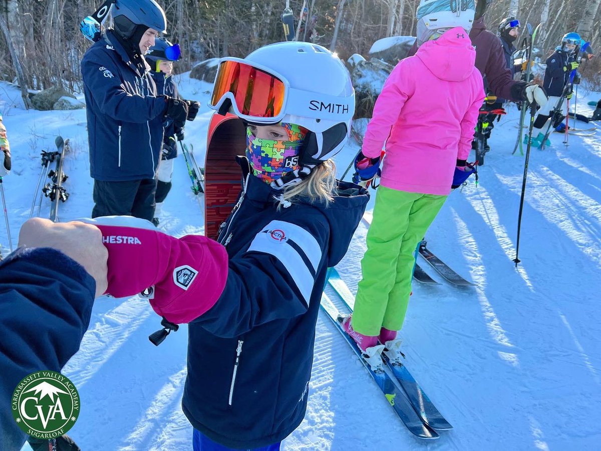 GoCVA's tweet photo. The first day of the CVA Weekend Program was a success! Check out those happy faces. #gocva #cvaweekendprogram #skiing #snowboarding #skischool #snowboardschool https://t.co/cTIuysaKUO