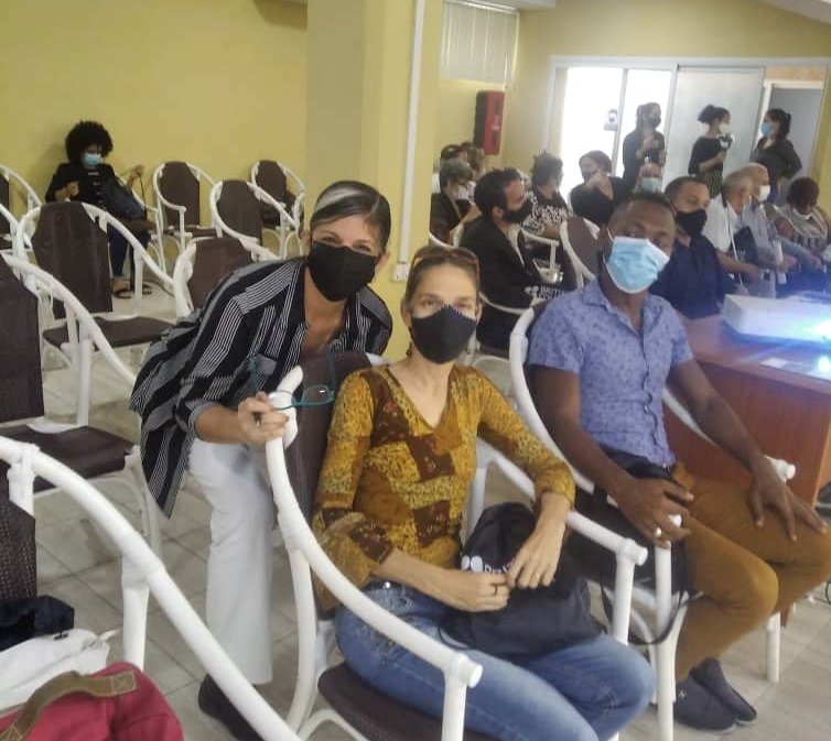 📺 Directivos de la ANSOC y especialistas del CENDSOR en "Taller de inclusión y accesibilidad en los medios audiovisuales y la gestión documental". Organizado por la Dirección de Patrimonio del ICRT, Radio Taino y British Council Cuba. COMUNICACIÓN, ACCESIBILIDAD, DERECHOS. 🤟