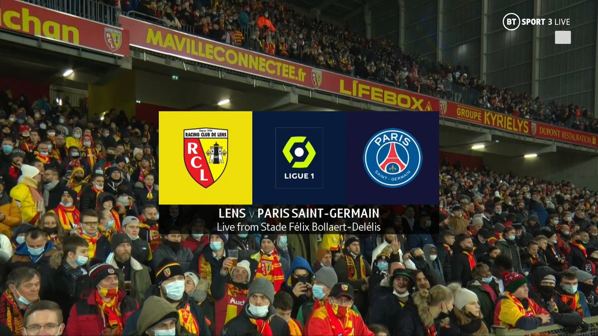 Full match: Lens vs PSG
