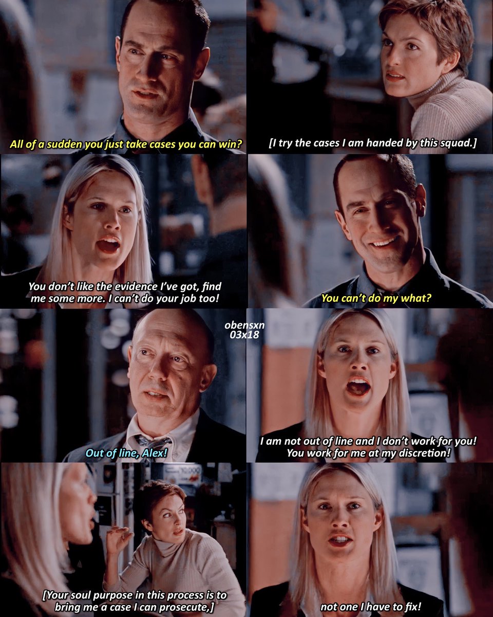 obensxn's tweet photo. 03x18 • [Guilt] 
-
this was a good one 👏🏽😏
#mariska #mariskahargitay #oliviabenson #captainbenson #stephaniemarch #alexcabot #chrismeloni #elliotstabler #dannflorek #captaincragen #svu #lawandordersvu #specialvictimsunit https://t.co/0X70eg4dyJ