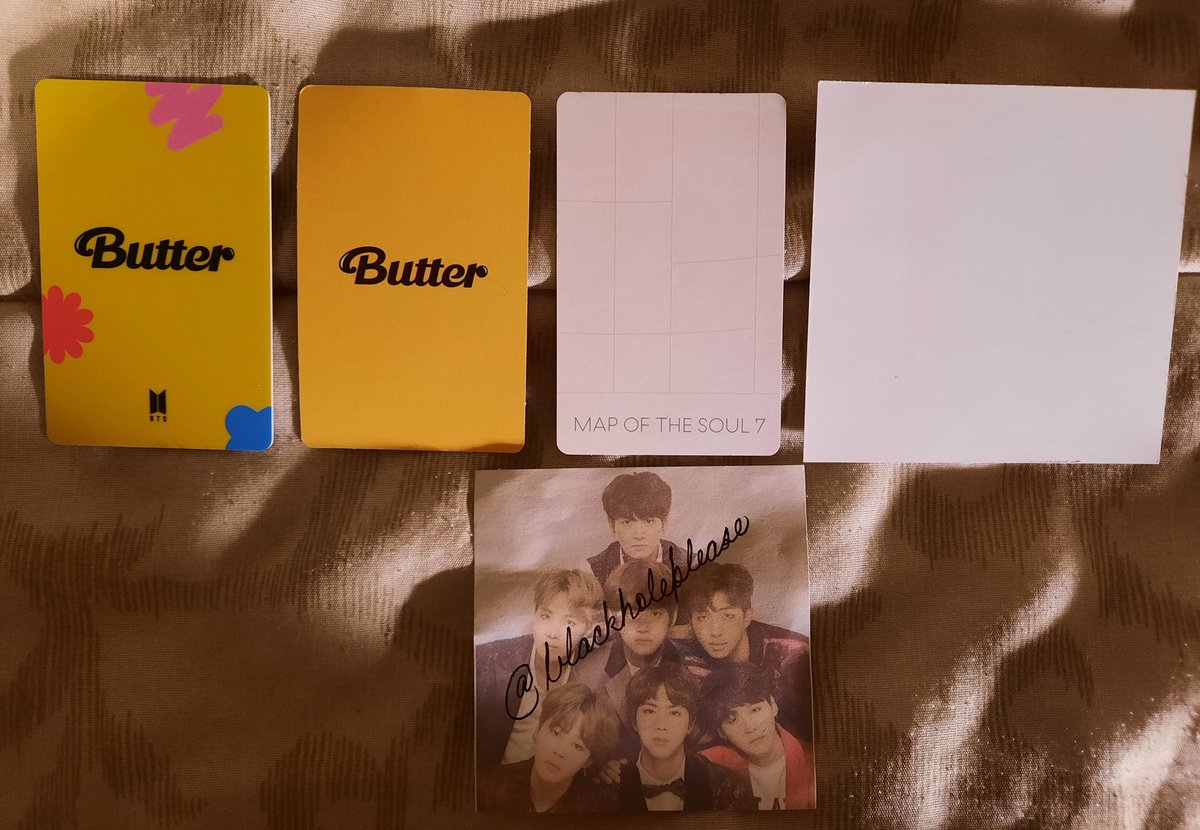 D-Nice⁷💜 (@blackholeplease) on Twitter photo <a href="/kpoptradeusa/">photocard trade & sell</a> <a href="/BTSTradingPC/">WTT💯 WTS❌</a> <a href="/BTStrading_USA/">BTS PC TRADE USA 💜⁷</a> <a href="/btstradebot/">WTT BTS 💜 UNTAG IN REPLIES PLEASE</a> <a href="/BTStradePC/">BTS Trade and Sell</a>
WTT
Have: Joon Soundwave LD (only trading for JK), Jimin Cream, Jimin MOTS7 v1, Yoongi HYYH pt1
Want: JK MOTS7 v1, JK Answer F, Hobi Answer F, Hobi HYYH pt1, Tae Answer L
Plz DM - U.S./Canada only! <a href="/kpoptradeusa/">photocard trade & sell</a> <a href="/BTSTradingPC/">WTT💯 WTS❌</a> <a href="/BTStrading_USA/">BTS PC TRADE USA 💜⁷</a> <a href="/btstradebot/">WTT BTS 💜 UNTAG IN REPLIES PLEASE</a> <a href="/BTStradePC/">BTS Trade and Sell</a>
WTT
Have: Joon Soundwave LD (only trading for JK), Jimin Cream, Jimin MOTS7 v1, Yoongi HYYH pt1
Want: JK MOTS7 v1, JK Answer F, Hobi Answer F, Hobi HYYH pt1, Tae Answer L
Plz DM - U.S./Canada only!