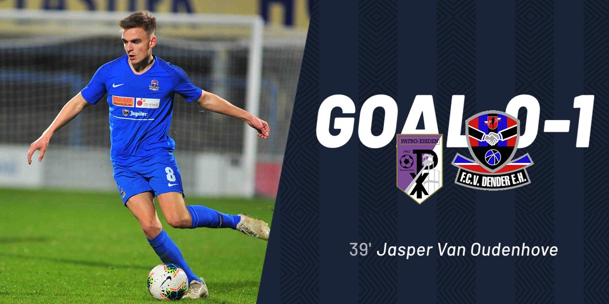 fcdender's tweet photo. Doelpunt Jasper Vanoudenhove! #PATDEN https://t.co/VnFcEj345C