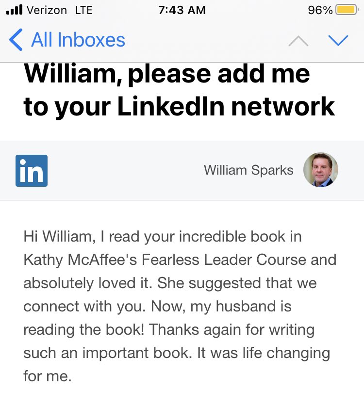 A great and humbling start to the weekend …