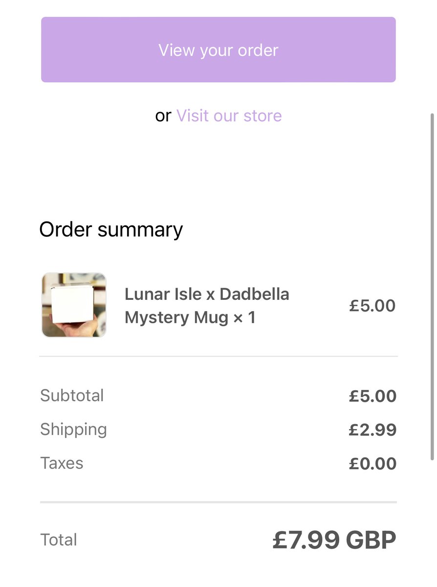J99BHJ's tweet photo. Can’t wait to get my @lunarisleshop x Dadbella collab mug xo @Mumbella2 @plumbellayt https://t.co/oLexrLwE47