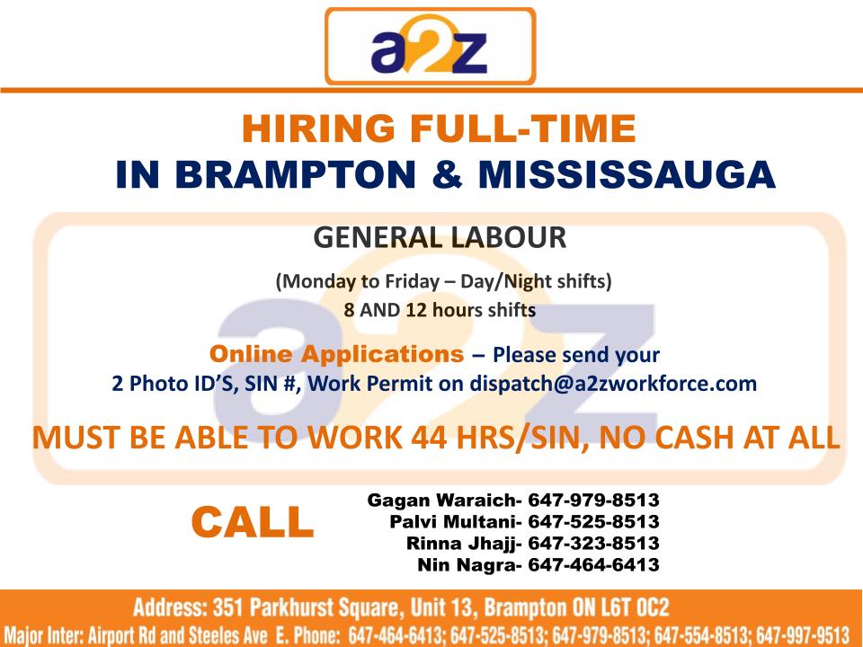 a2z_workforce13's tweet photo. Hiring now!!
We have a lot of positions and are looking for people who can start as soon as possible for the following positions:-
1. Shift Supervisor
2. G-Driver
3. Forklift Operator
Moreover, we hire General Labor on continuous basis. So contact us if you are interested.
#jobs https://t.co/az5gwVKxpy