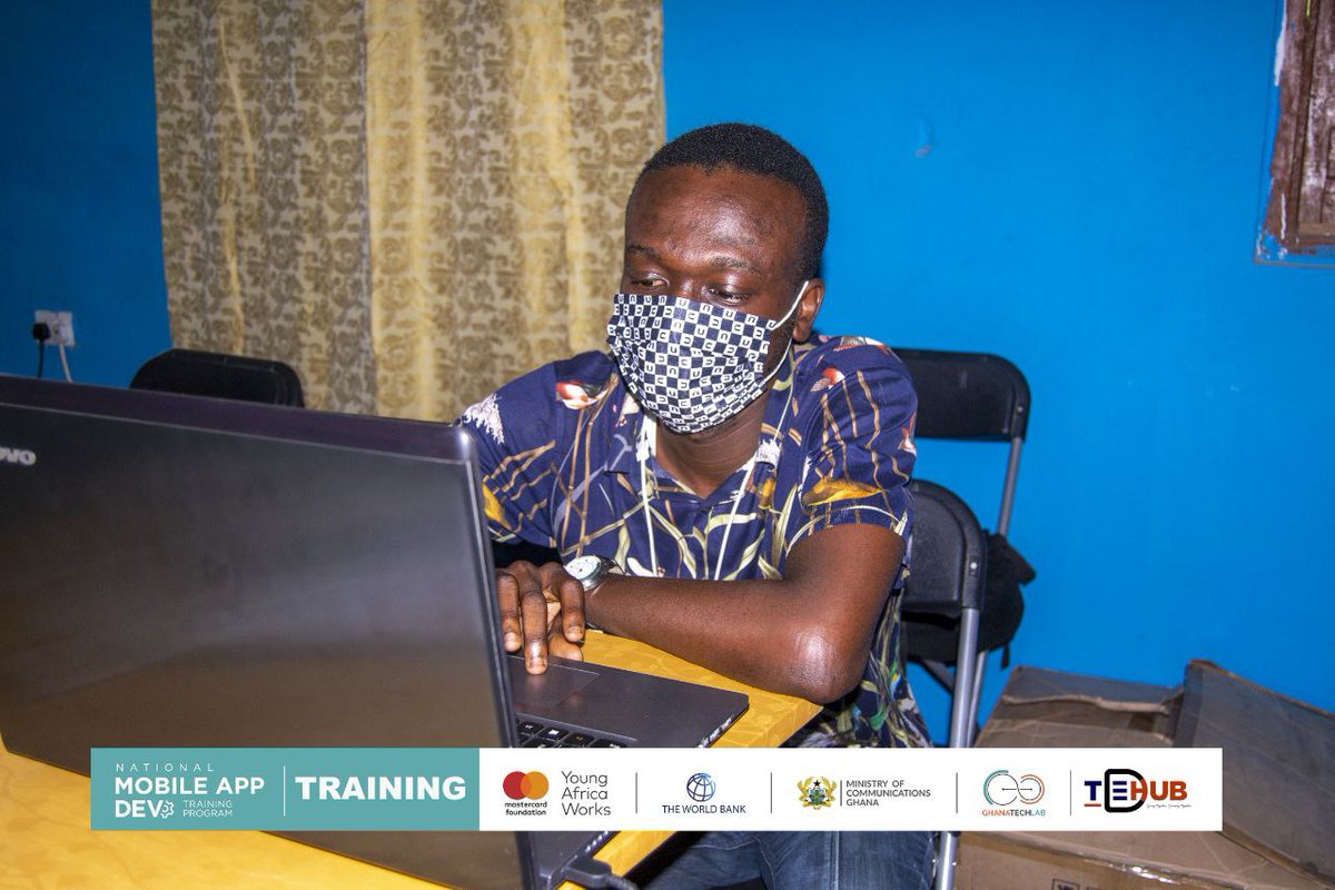 TarkwaHub's tweet image. 𝗡𝗮𝘁𝗶𝗼𝗻𝗮𝗹 𝗠𝗼𝗯𝗶𝗹𝗲 𝗔𝗽𝗽 𝗧𝗿𝗮𝗶𝗻𝗶𝗻g
Excepts from today mobile app training program.
#TEDImpact 
#GTLImpact 
#gtlbaseprogram 
#flutter 
#Ghana 
#YouthEmployment
#UserInterface 
#uiuxdesign