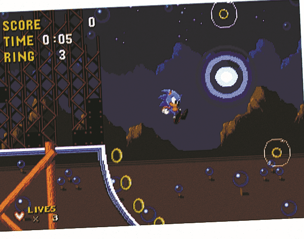 Sonic_in_NMW's tweet photo. The final frontier of Sonic's adventure, and pre-final zone before the encounter with the Nightmare King... Here's a very very early first look at Star Land! https://t.co/BDR1Mcp7lb