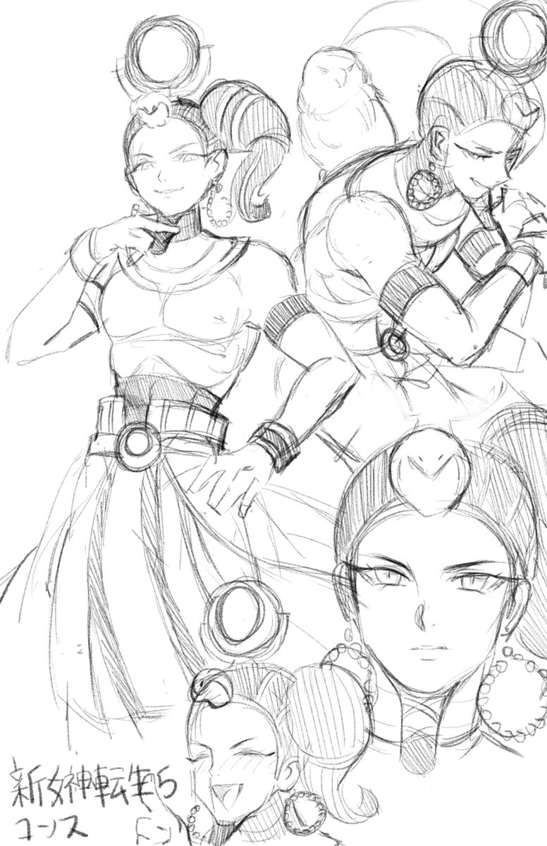 stocjia's tweet photo. Everyone enjoying SMT V: massaging Cleo’s boobs
Me, an intellectual: Khonsu Supremacy https://t.co/hXwaktTLgL