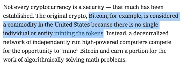 NikoJilch's tweet photo. SEC chairman Gensler met former SEC chairman Clayton - they agree that all coins that had ICOs are to be classified as securities.
https://t.co/4Wrv2tXkoS https://t.co/g1SHi9iPkm