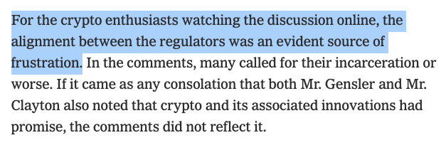 NikoJilch's tweet photo. SEC chairman Gensler met former SEC chairman Clayton - they agree that all coins that had ICOs are to be classified as securities.
https://t.co/4Wrv2tXkoS https://t.co/g1SHi9iPkm