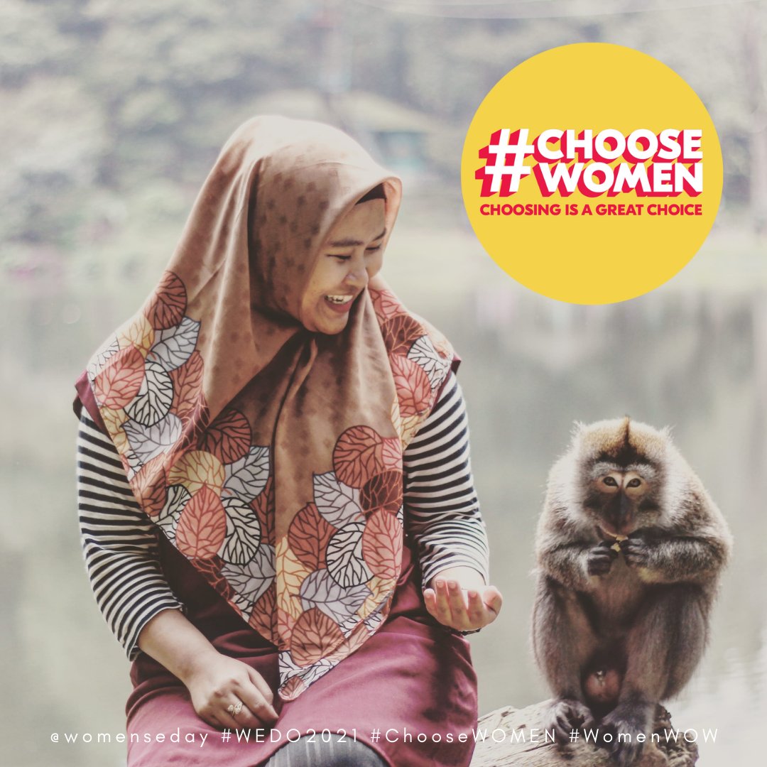 On this World Wildlife Conservation Day, we celebrate women in zoology, who make up 52% of zoologists in the U.S. Today, we #ChooseWomen. #WEDO2021 #WomenWOW #bosschick #womenwhohustle #womenpower #bosschicks