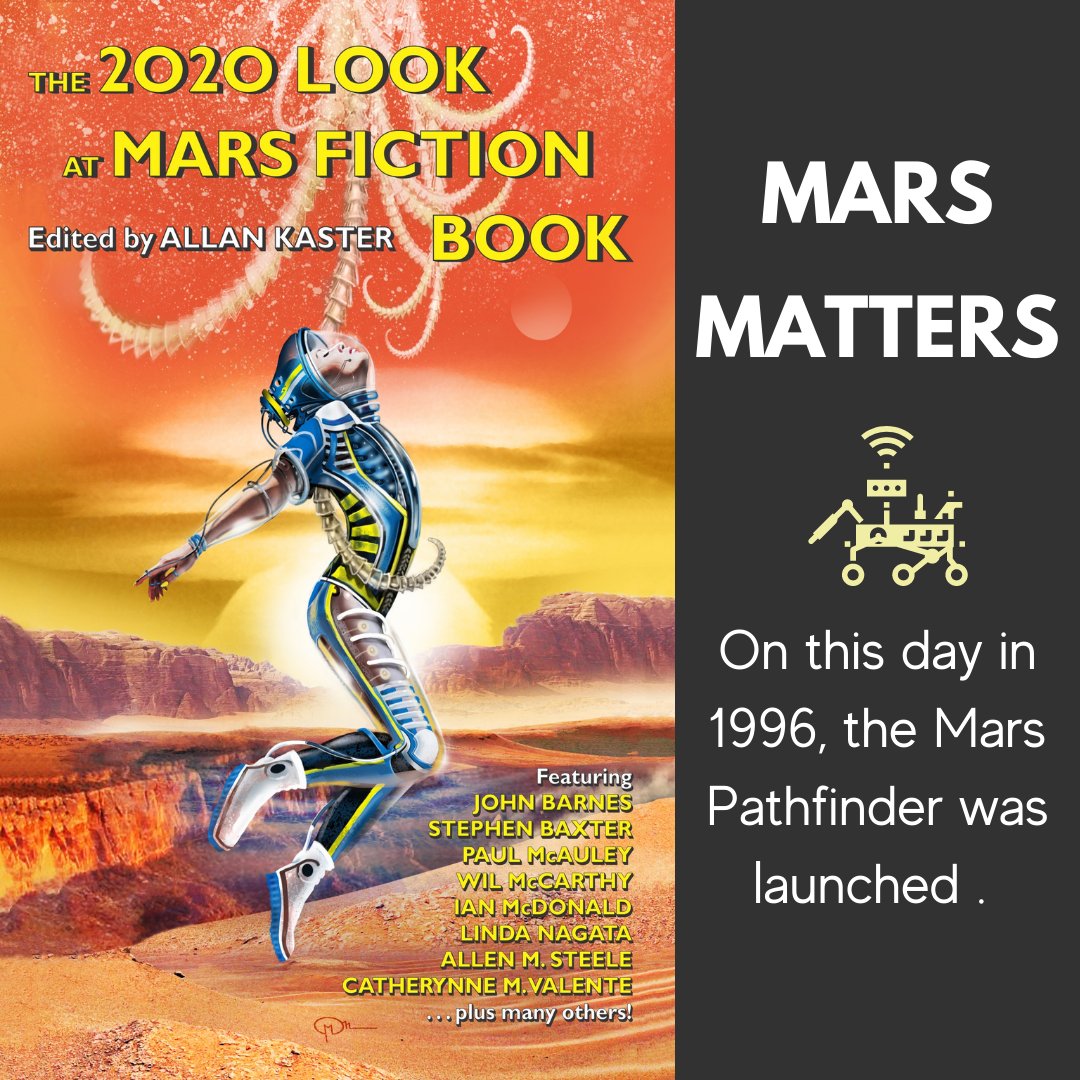 AllanKaster's tweet photo. MASTERY OF MARS IS NOT WITHOUT ITS LITTLE LESSONS

"Out here, there's a lot of ways to go crazy." -Allen M. Steele from "The Emperor of Mars"

https://t.co/o7NsjicKTn

#InfiniVox #sciencefiction #scifibooks #Mars #Mars2020 https://t.co/dLAubUi4fB