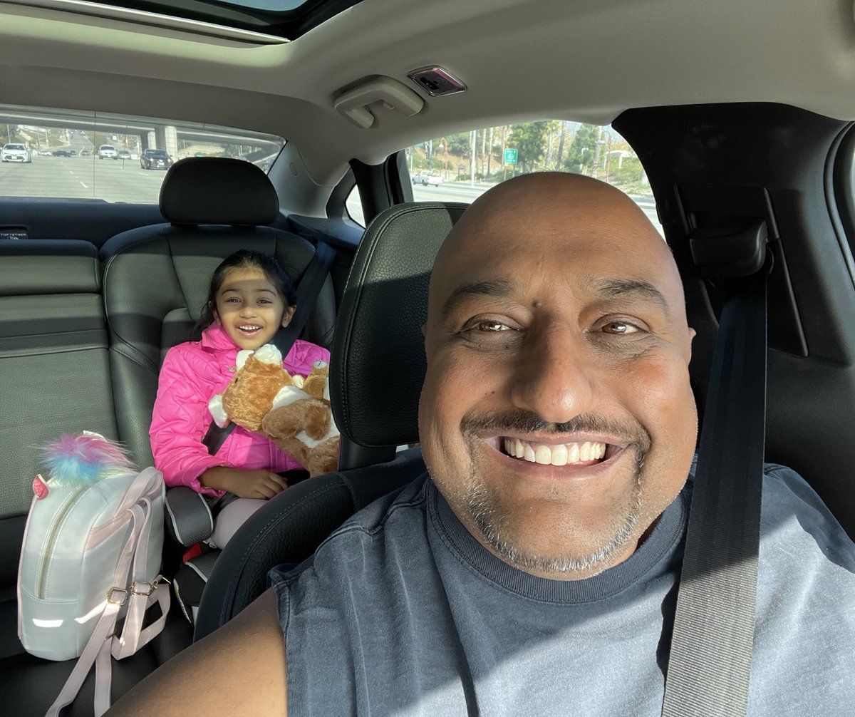 AshThukral's tweet photo. It’s #balletdad duties again, but now with the little one, Reya Jordan! She’s following in her big sister’s footsteps. Time flies… https://t.co/jE6OJ2tXdr