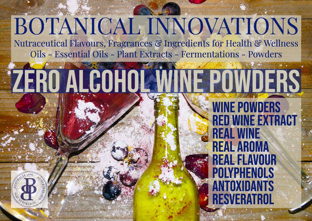 GroupBotanical's tweet photo. Zero Alcohol Wine Powder. Red Wine Extract Powder. Nutraceutical Flavours, Fragrance, Ingredients for Health and Wellness. https://t.co/6VbspkvZ2Q #botanicalinnovations #flavours #fragrance #ingredients #polyphenol #wellness #botanicals #wine #fermentation https://t.co/SG5q0VQOR2
