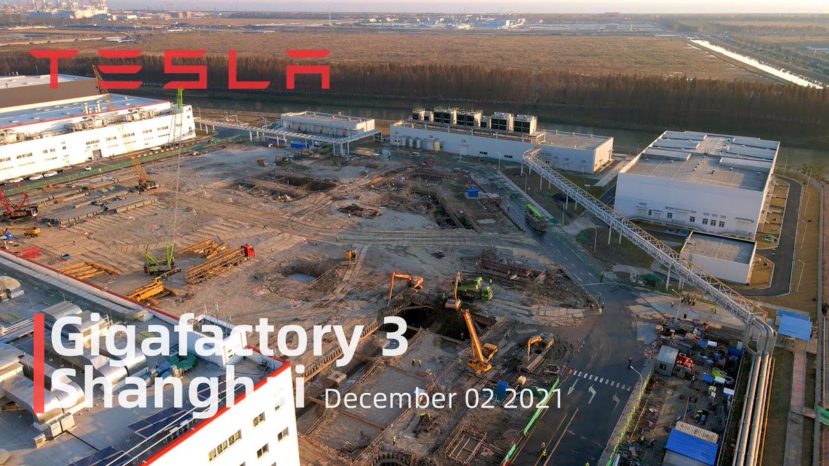 JasonYangSHA's tweet photo. The new phase of expansion will begin this month, and the location will be on the east side of the new car parking lot. Perhaps next year, the production capacity of GF3 will be Tesla's highest plant.https://t.co/OsRbWhxJJJ https://t.co/M6IHoCmMv9