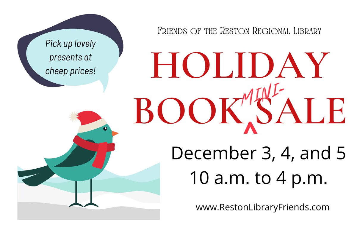 Our Holiday Sale runs today until 4pm

Last day is tomorrow - Sunday, Dec 5, from 10am to 4pm.

Don’t just take our word for it — Here’s a review from  one of our customers: “Terrific selection of new books! Best shopping of the season. What an incredible bargain!”