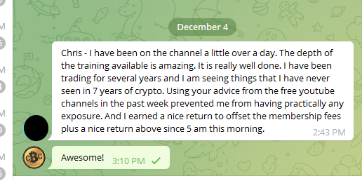 CryptoBTC_Chris's tweet photo. #Endlessmoney when you learn how this market really works.
This person said.. "Seeing things I've never seen before in 7 years in crypto"
My trading group pays for itself, quickly:
https://t.co/qgUSYrpMD5 https://t.co/teCbRz25zz
