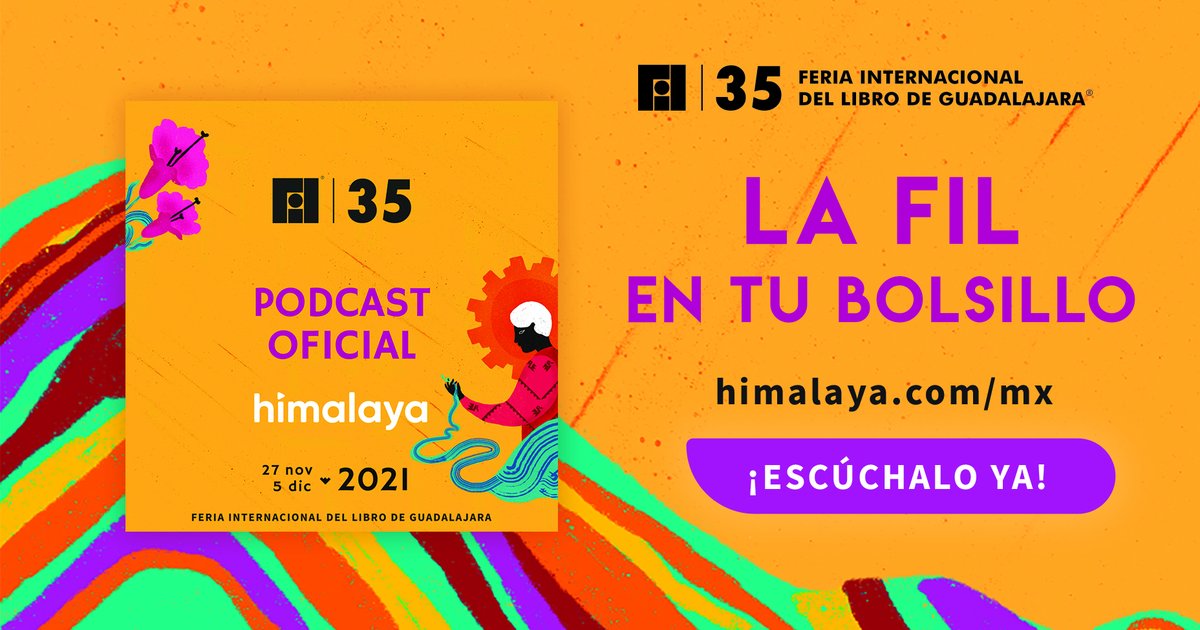 ¿No pudiste viajar a la <a href="/FILGuadalajara/">FIL Guadalajara</a>? ¡No te preocupes! 
Disfruta del #Podcast de la FIL totalmente gratis a través de la app de Himalaya. 
Donde quieras, cuando quieras. 
Escúchalo aquí:
bit.ly/3lcjjqu
pro.himalaya.com
#SomosLectores #FILGuadalajara
