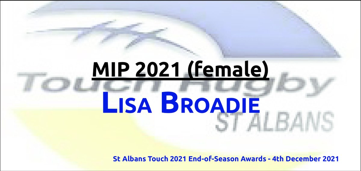stalbanstouch's tweet photo. and the awards for our Most Improved Players  in 2021 ... https://t.co/35e5K2KO8u