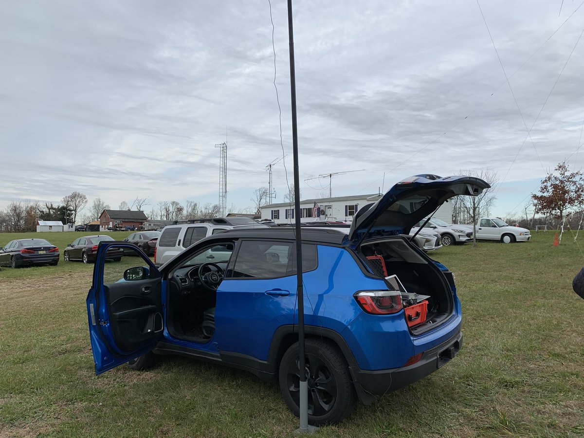 k2za_john's tweet photo. Tried out v1.0 of my portable #winlink #pactor station. Moving traffic through KQ4ET in Virginia Beach which is NVIS range for me on 40m. 20w was getting it done. Next iteration is ditching the foam, installing an aluminum plate and fastening down/hard wiring everything together. https://t.co/e8FU1Vabjt