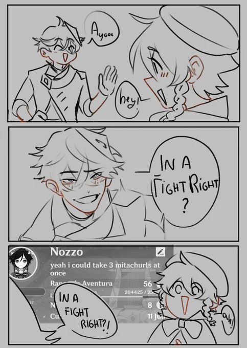 guys something funny happened on genshin impact today 