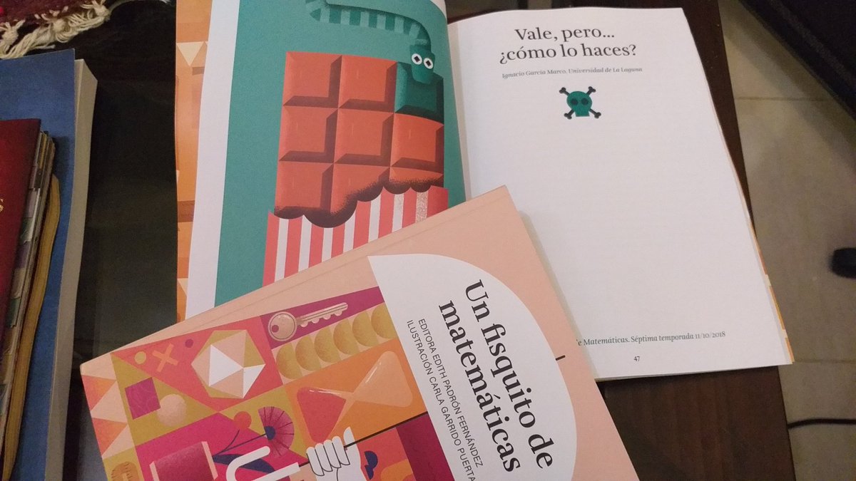 div_ull's tweet photo. Nacho nos enseña un juego en el que si pierdes puedes morir comiendo chocolate... No te lo pierdas en un fisquito de matemáticas https://t.co/6zGDOQmRYK