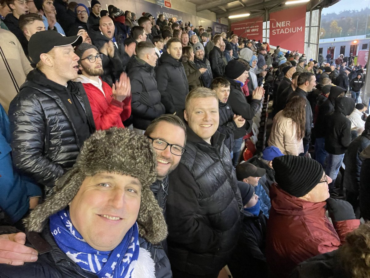 Cheers for today boys <a href="/dsmith69471/">Danny Smith</a> @shack1998 tremendous game. The <a href="/Official_HUFC/">Hartlepool United FC</a> fans where awesome #upthepoolies 🔵⚪️💪
