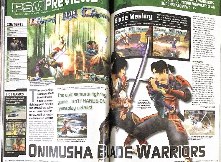 FrameInformer's tweet photo. #retrogaming #retrogames #capcom #onimusha #psm #gamemagazines #playstation #PS2 https://t.co/Kf9wIRIVic
