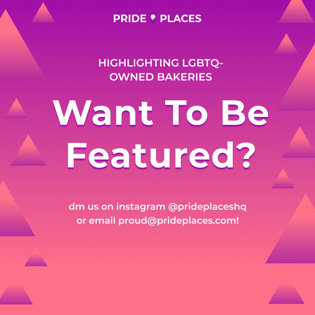 prideplacesHQ's tweet photo. Today is National Cookie Day! We’re showcasing a few amazing LGBTQ+ friendly bakeries!

#PridePlaces #cookie #bakery #lgbt #lgbtq #lgbtqia #lgbtpride #lgtbqpride #pride #community #network #queer #startup #restaurant #visibility #loveislove #gay #bisexual #transgender #lesbian https://t.co/KwHVHexNBL