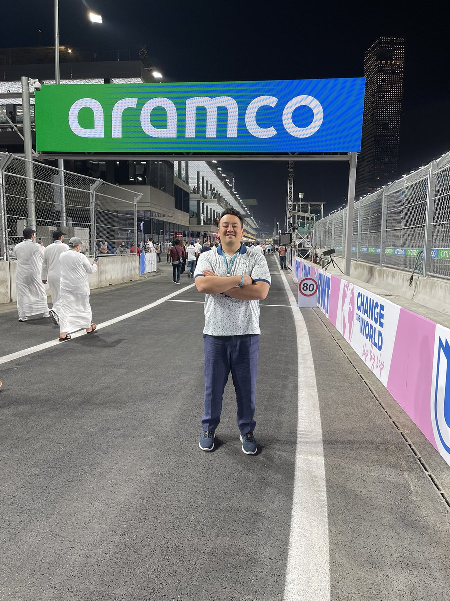 THEVinhVuong's tweet photo. Day two in the books at @F1. Main race tomorrow. Let’s go @PierreGASLY and @AlphaTauriF1! #formula1 #TeamGasly #TeamFantom https://t.co/ZSamA6I0Ew