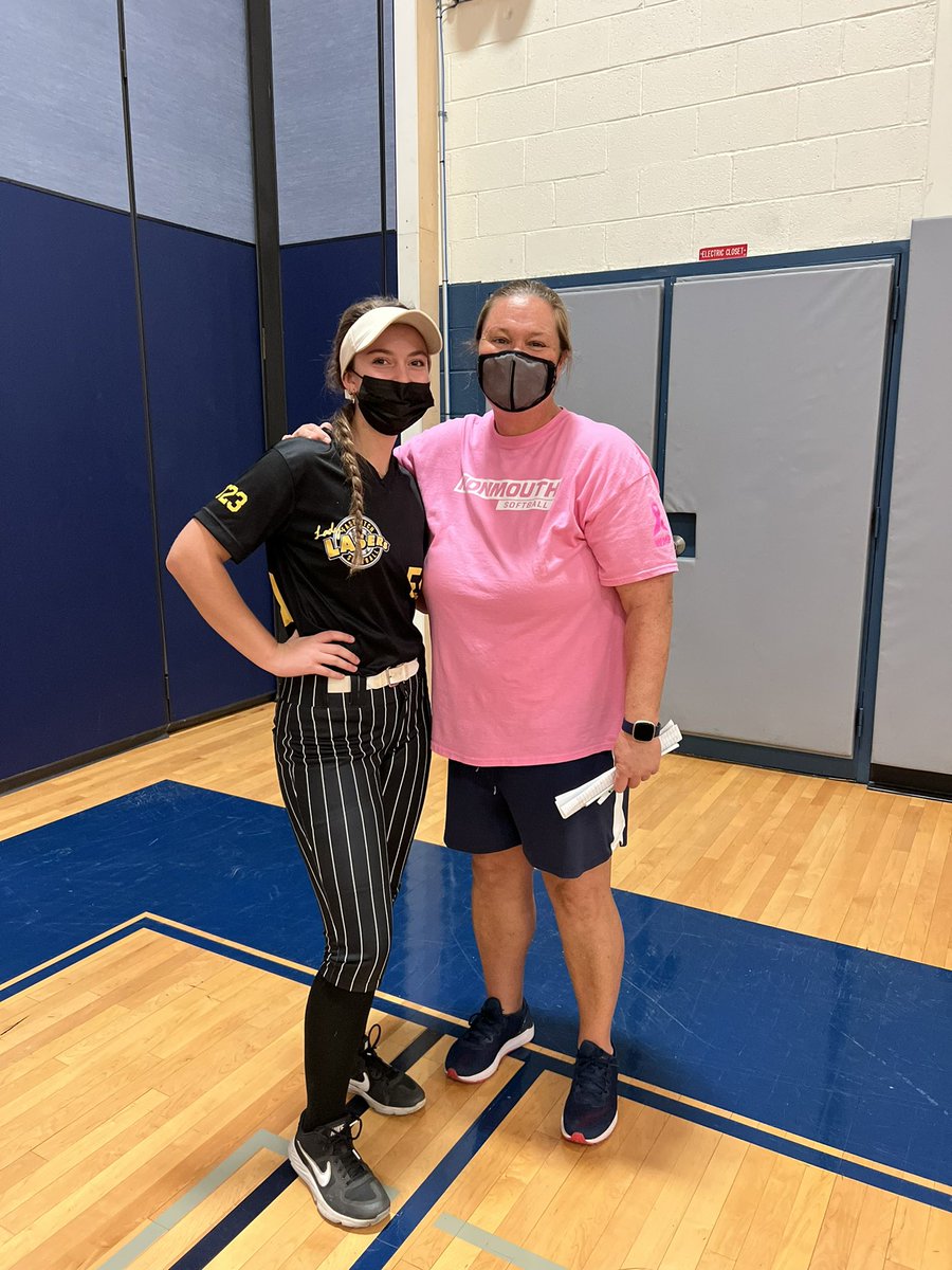 A great camp once again <a href="/MonmouthSB/">Monmouth Softball</a> Thank you <a href="/Salz2326/">Coach Shannon</a> and Staff for showing me a bunch of new drills and perspectives of the game. Go Hawks!! <a href="/lasersyellow04/">Lasers Yellow - Easton</a>