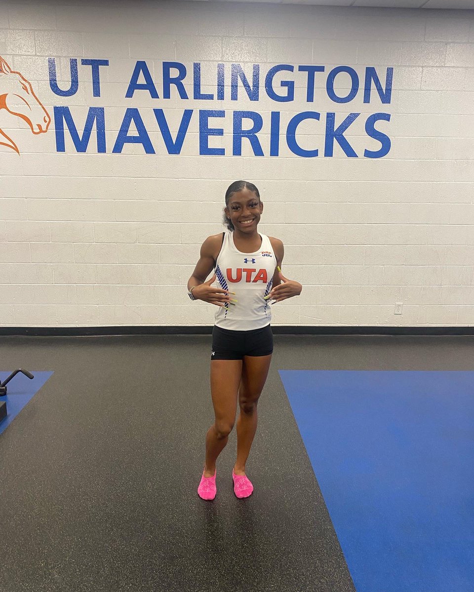 3rd official visit with <a href="/UTAMavsTFXC/">UTA Track&Field/XC</a> !! Thank you @CoachEdgar_  and <a href="/UTAMavsTFXC/">UTA Track&Field/XC</a> for having me this weekend !! 💙🧡.