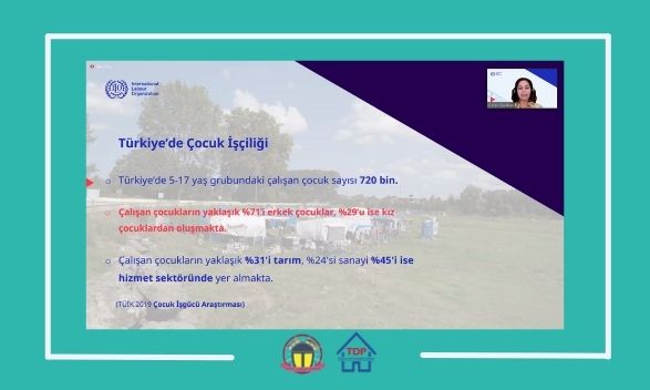 Herkese merhaba SLP ailesi! ☺️ Bu haftaki seminerimizde Çocuk İşçiliğinin genel hatlarından bahsettik. Seminerimizdeki konuşmacımız Uluslararası Çalışma Örgütü Kıdemli Proje Koordinatör Asistanı Ceren Berkkan’a çok teşekkür ediyoruz.
''Çocuklar için, Dünya için!''