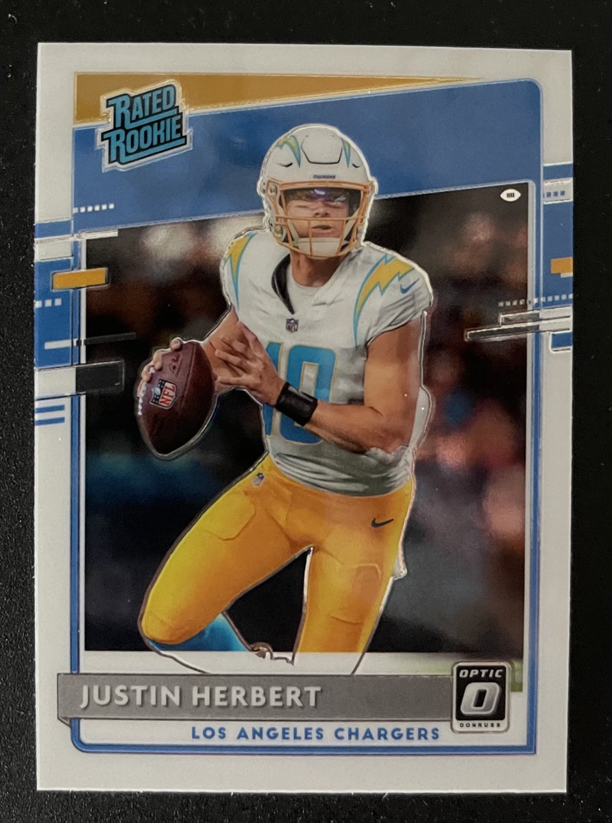 JoeHolka's tweet photo. Apparently, I have made this week "Chargers giveaway" week!

So if we hit 1k subs on the NEW CHANNEL before kickoff tomorrow... I'll randomly choose 1 person to win a J. Herbert rookie card.

https://t.co/AN0LEpXDmR
Subscribe⬆️, like, &amp; retweet to enter.

https://t.co/7aHzAioU0B https://t.co/TodvqfwZ6S