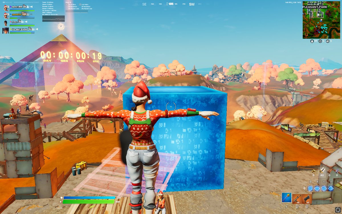 davinlovescarti's tweet photo. fortnite event was live asf https://t.co/LrT6Rf2Scy